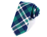 Gravata Xadrez Tartan Verde Vertino